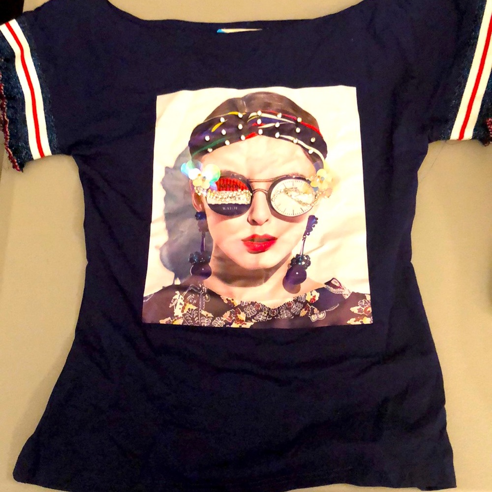 Beautiful portrait shirt